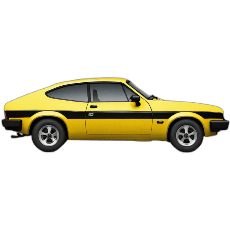 LOGO Ford Capri yello emoji