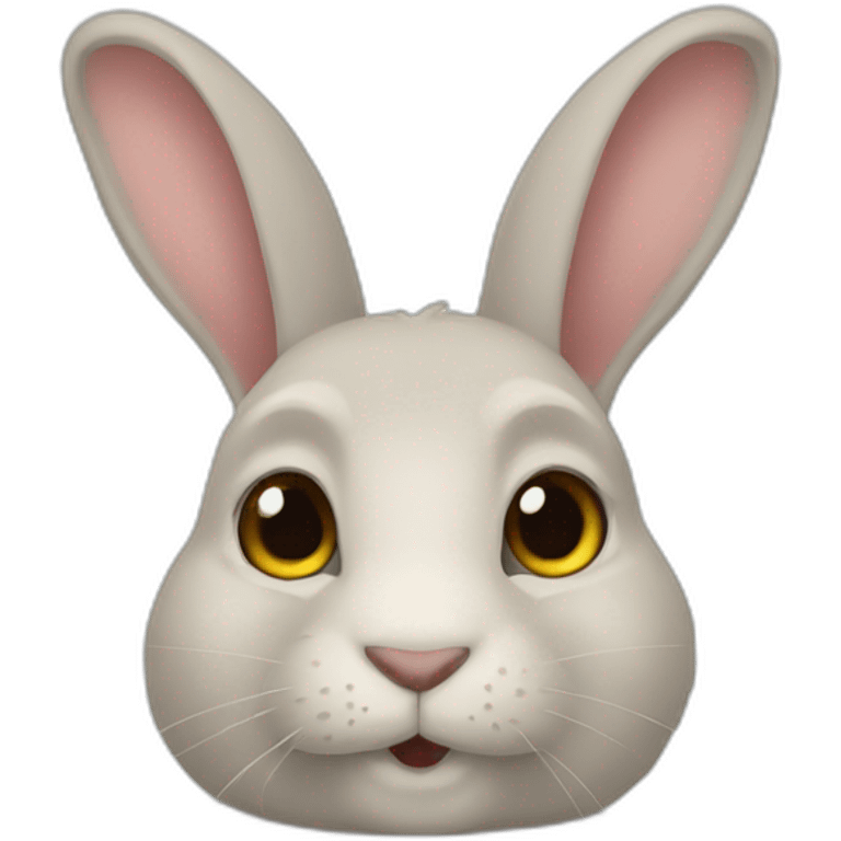 Lapin humain emoji