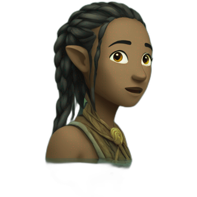 Tsireya from Avatar : the way of water  emoji