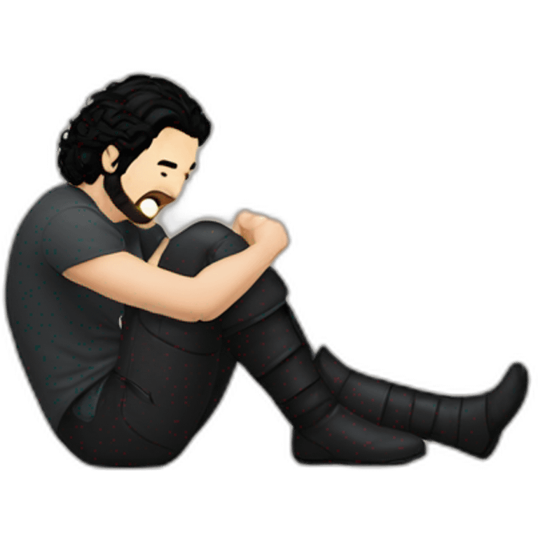 jon snow bending the knee emoji