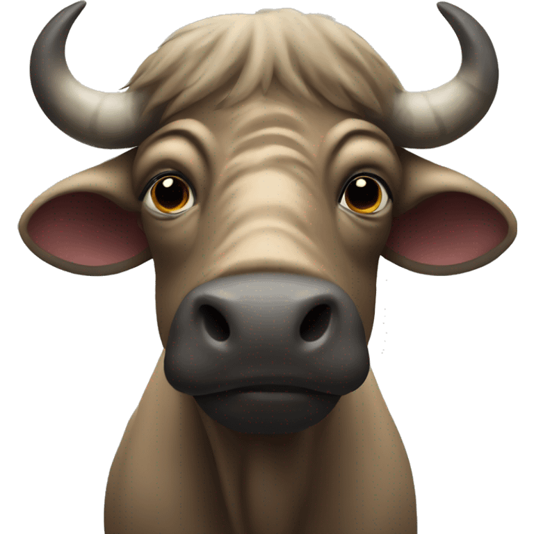 African buffalo emoji