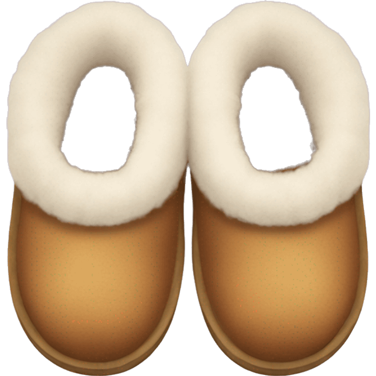 Slipper uggs  emoji