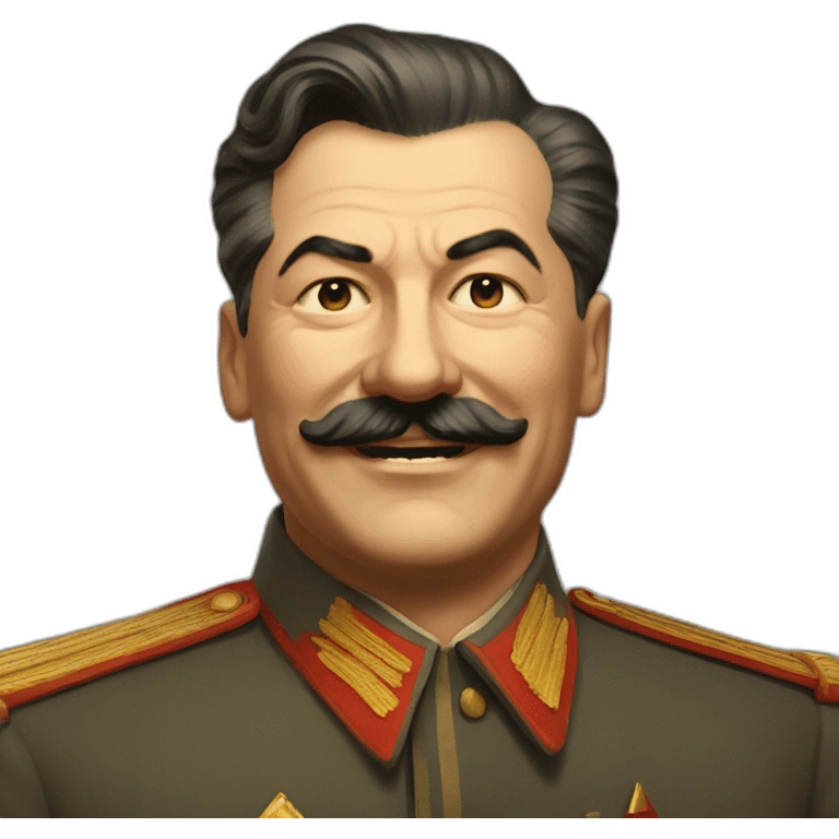 Stalin smiling emoji