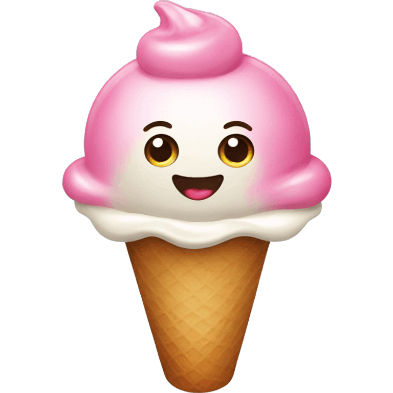 Ice crean sundae emoji