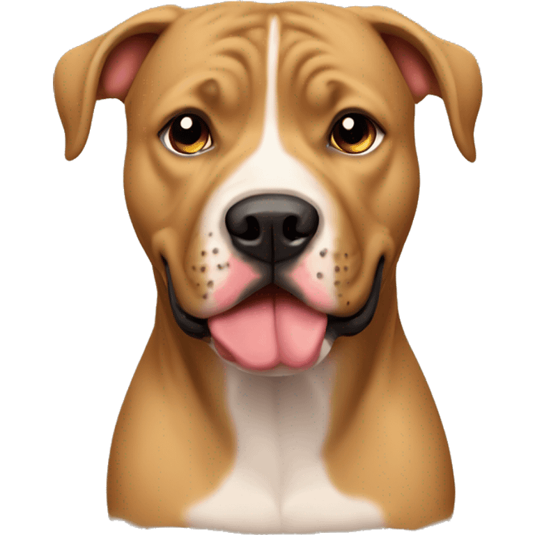 Pitbull Mastiff Mix Tan emoji