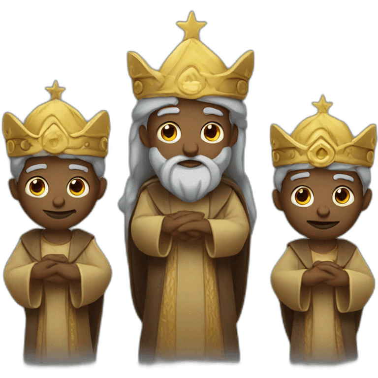 three wise men emoji