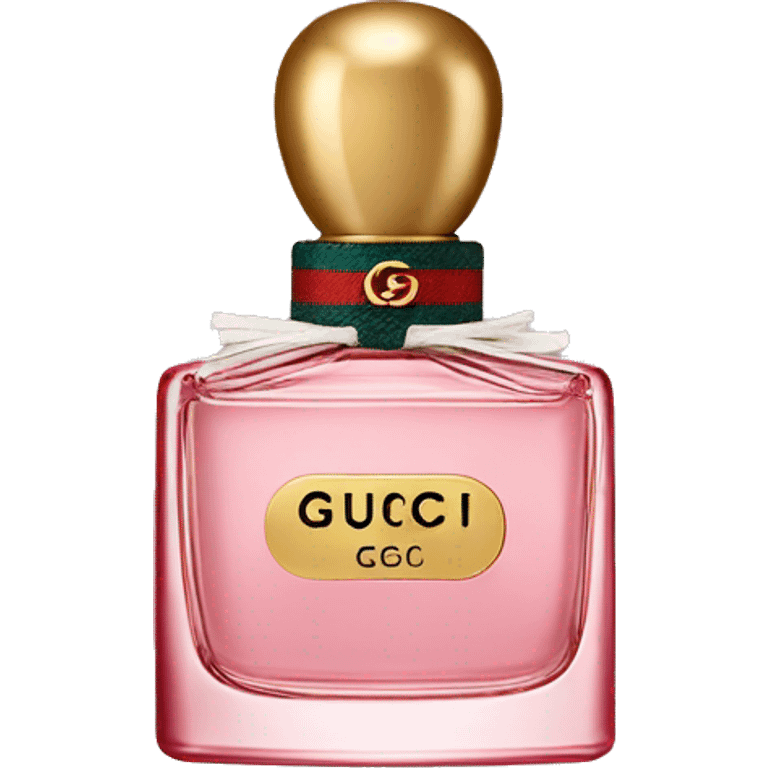 Gucci perfume bottle  emoji