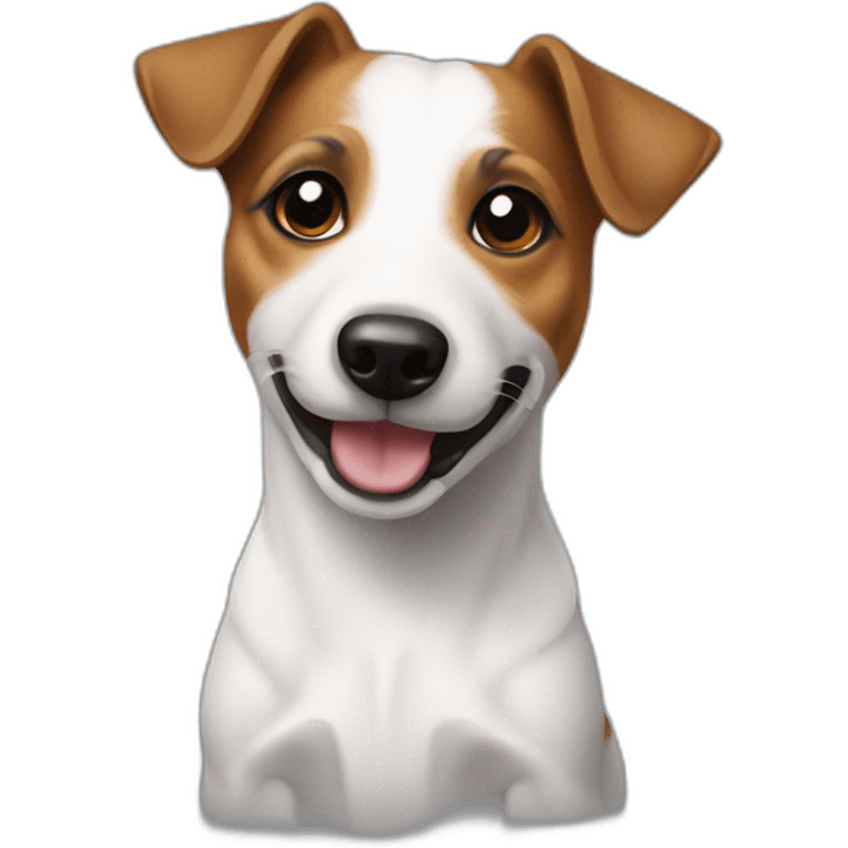 car jack russell emoji