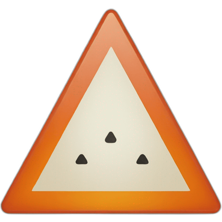 warning triangle emoji