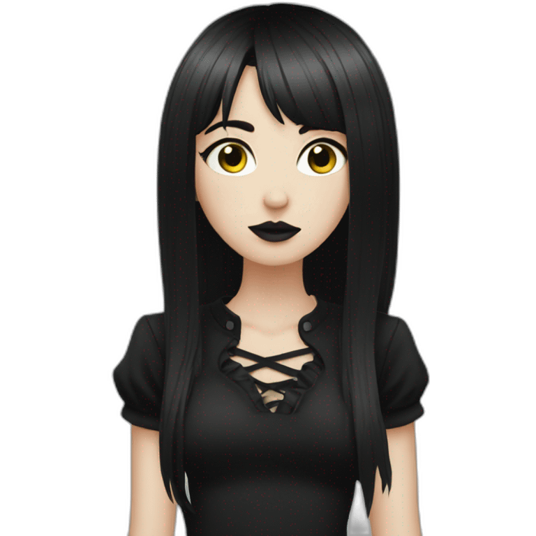 goth gf emoji