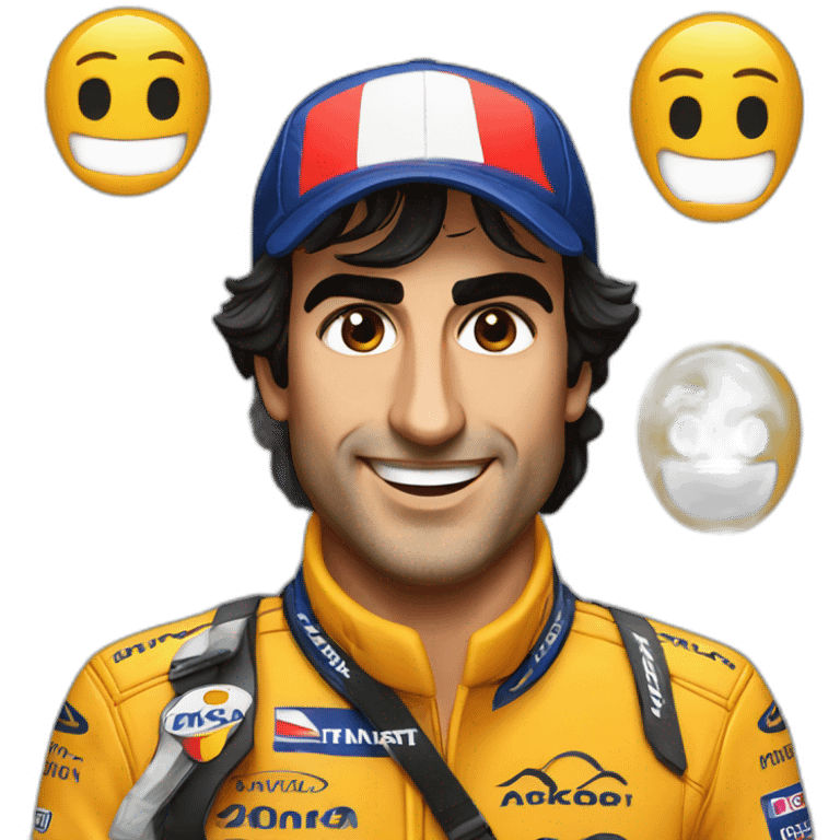 Carlos SAINZ emoji