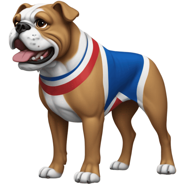 Folsom High School Bull dog emoji