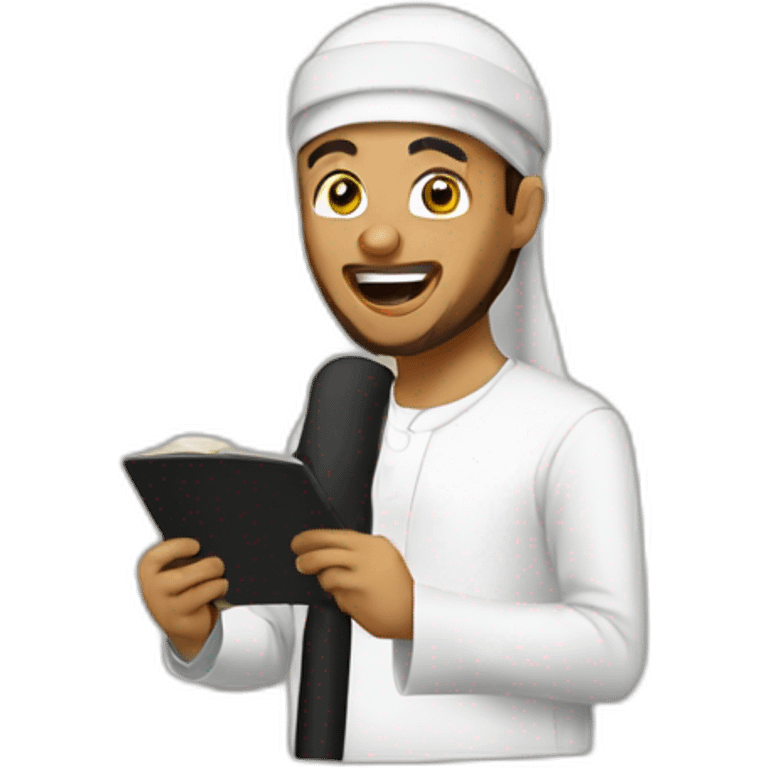 Muslim preaching emoji