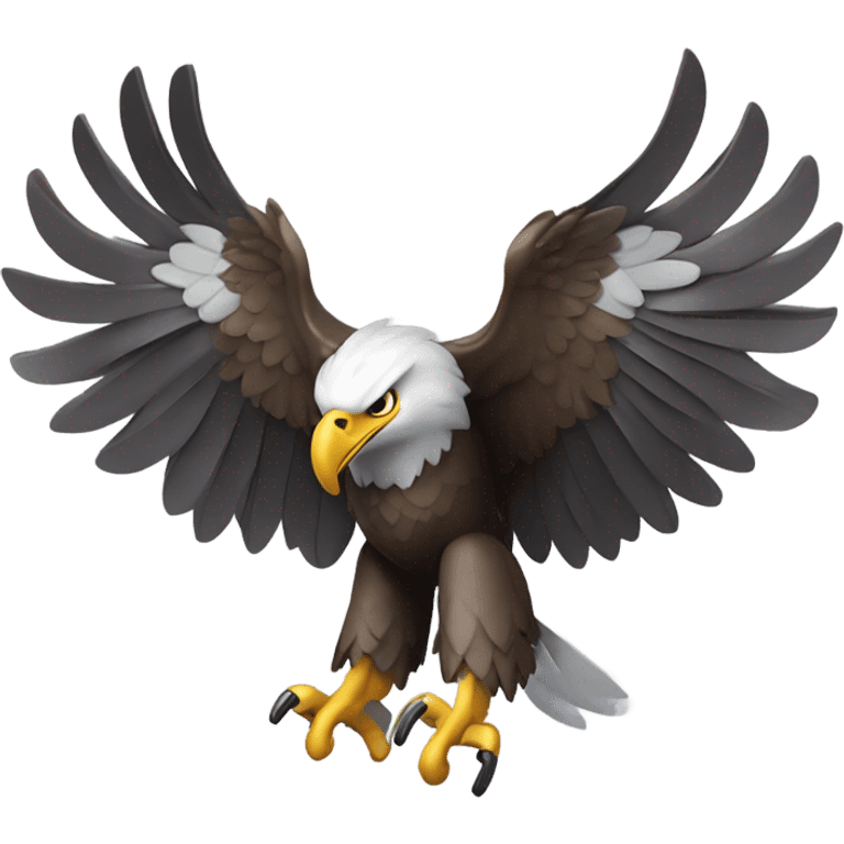 an eagle as a drone emoji