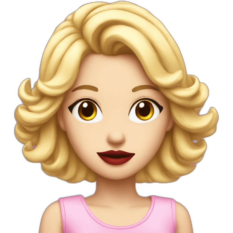 Material girl emoji