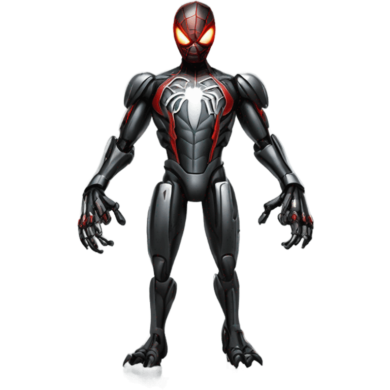 Robot spiderman terminator  emoji