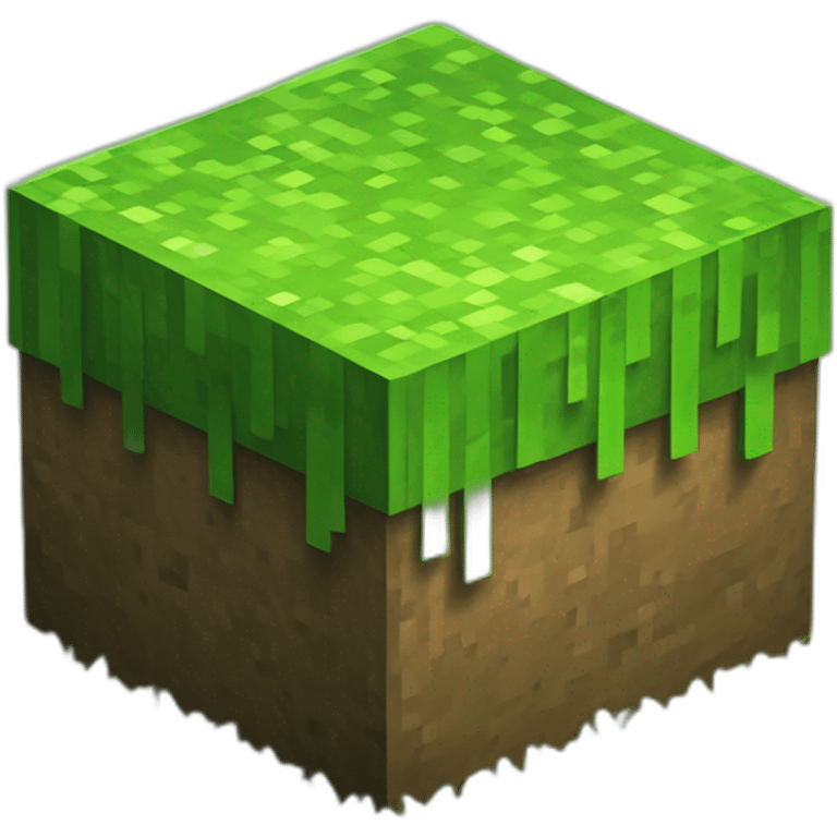 Minecraft Grass Block emoji