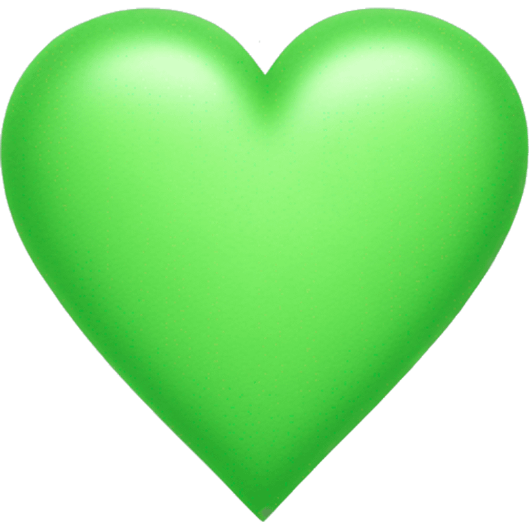 soft green heart emoji