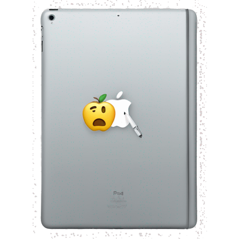 iPad and Apple Pencil  emoji