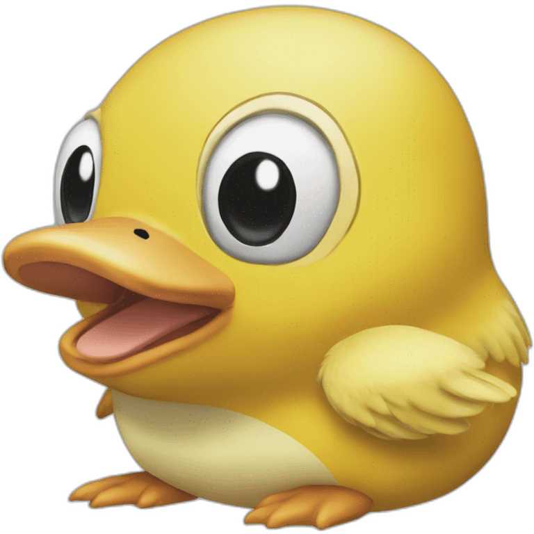 Psyduck the pokémon emoji