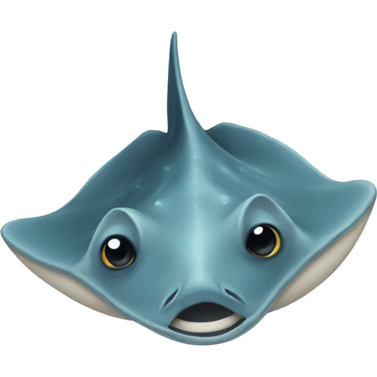 A stingray emoji