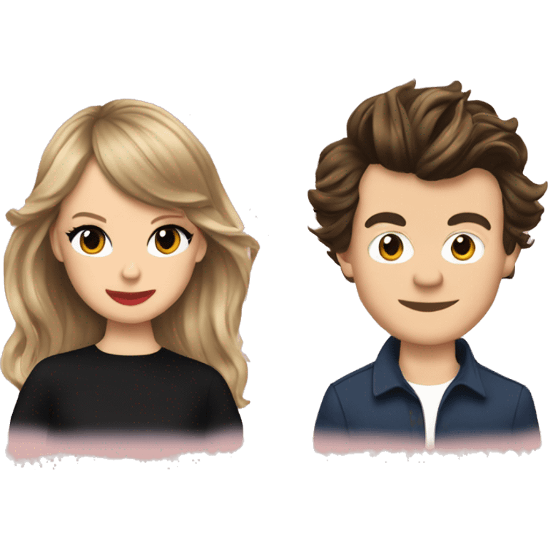 taylor swift and harry styles emoji