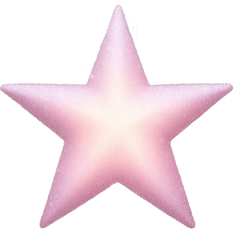 pale pink star sparkle emoji