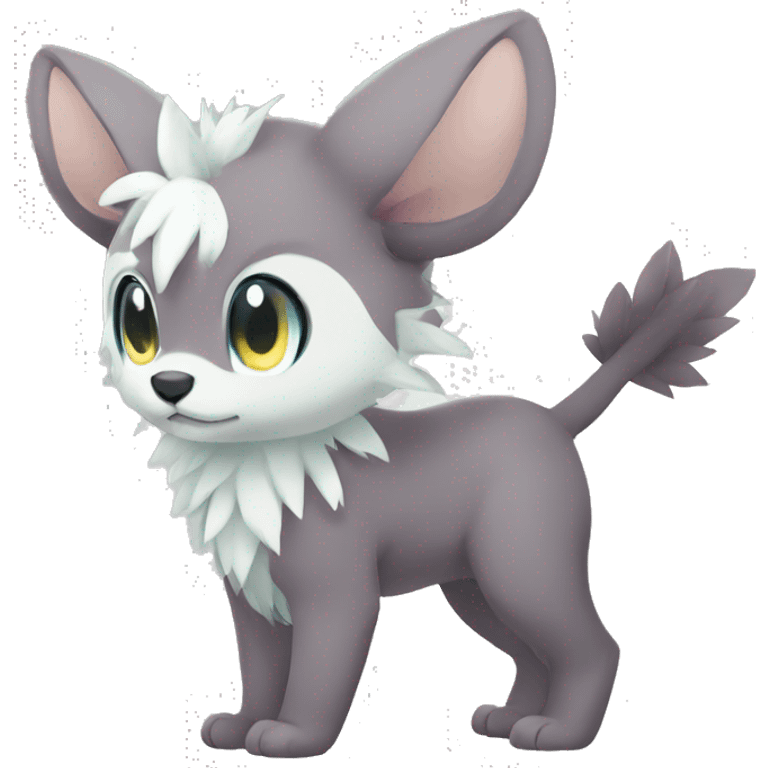 Cute cool animal hybrid Fakemon full body emoji