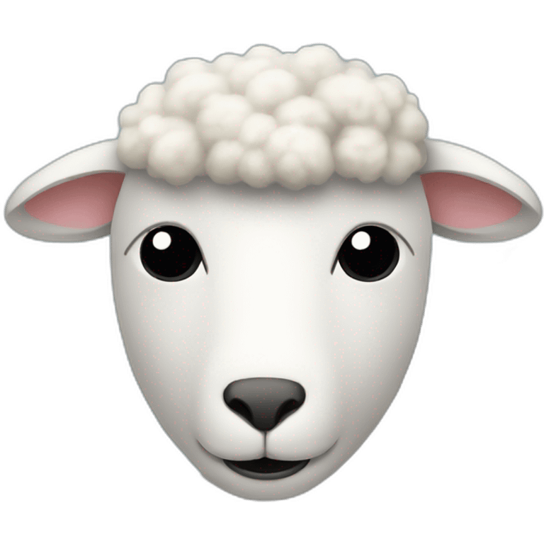 Sheep and computer emoji