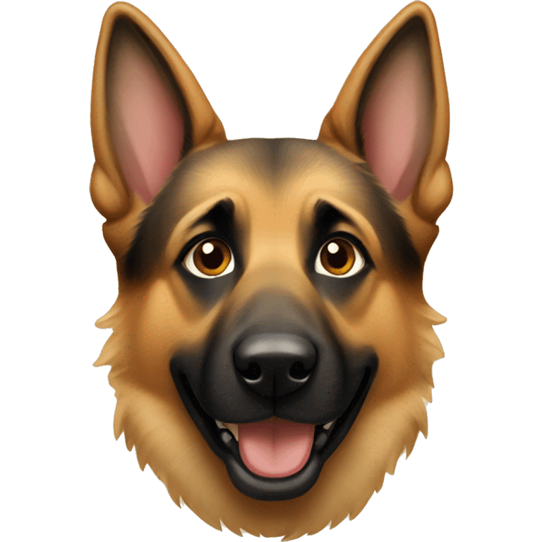 german shepherd  emoji