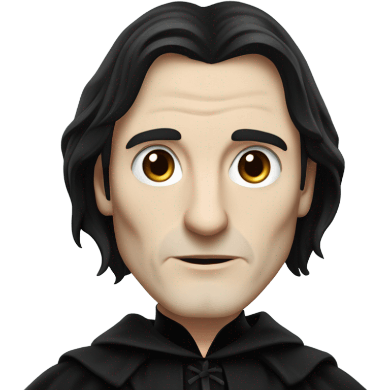 professor severus snape realistic emoji