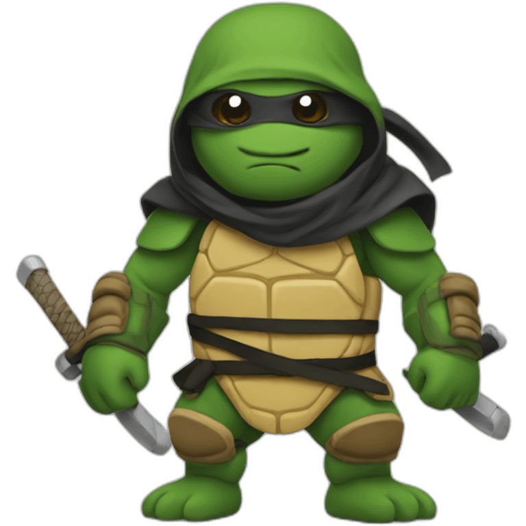 Tortue ninja emoji