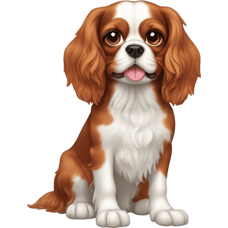 Cavalier King Charles spaniel emoji