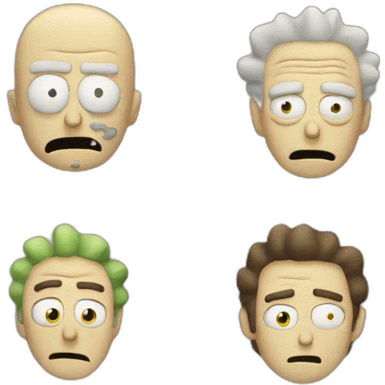 rick and morty emoji