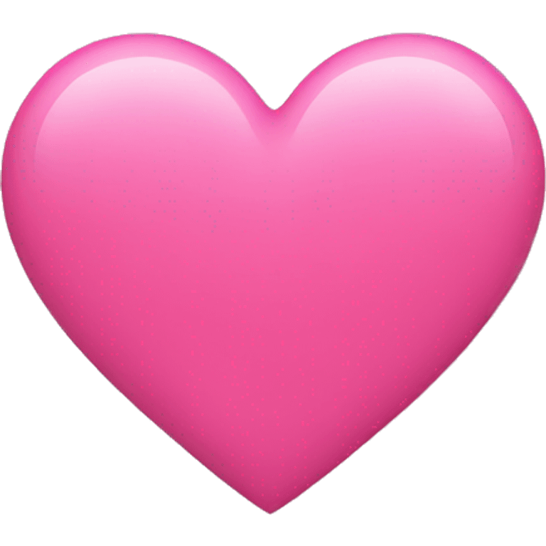 Pink heart emoji