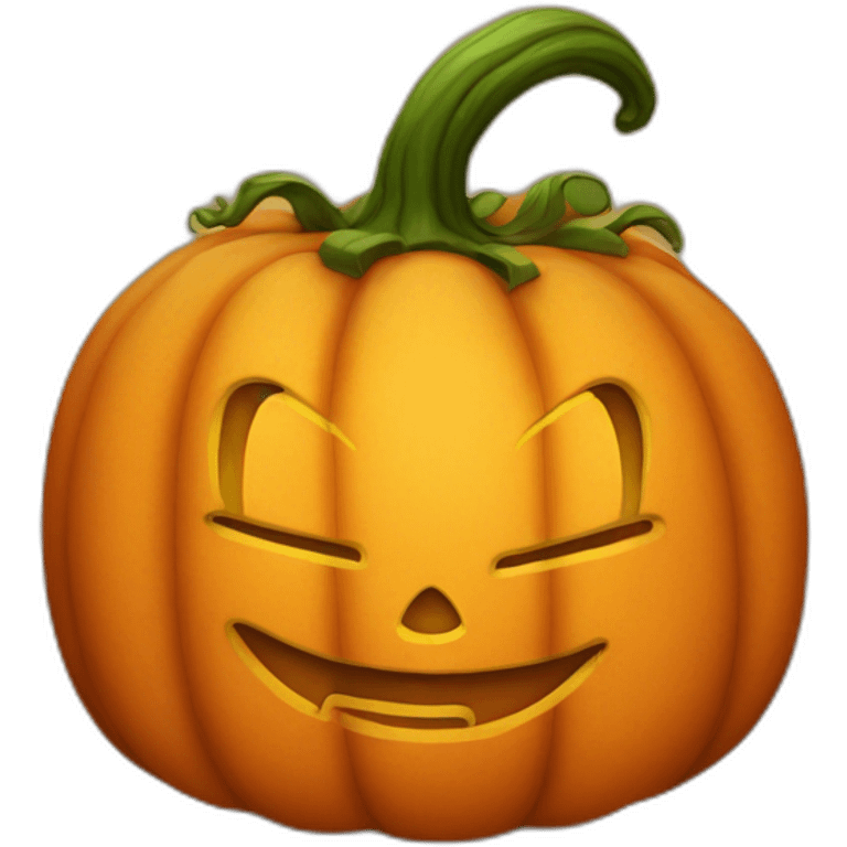 sexy pumpkin emoji