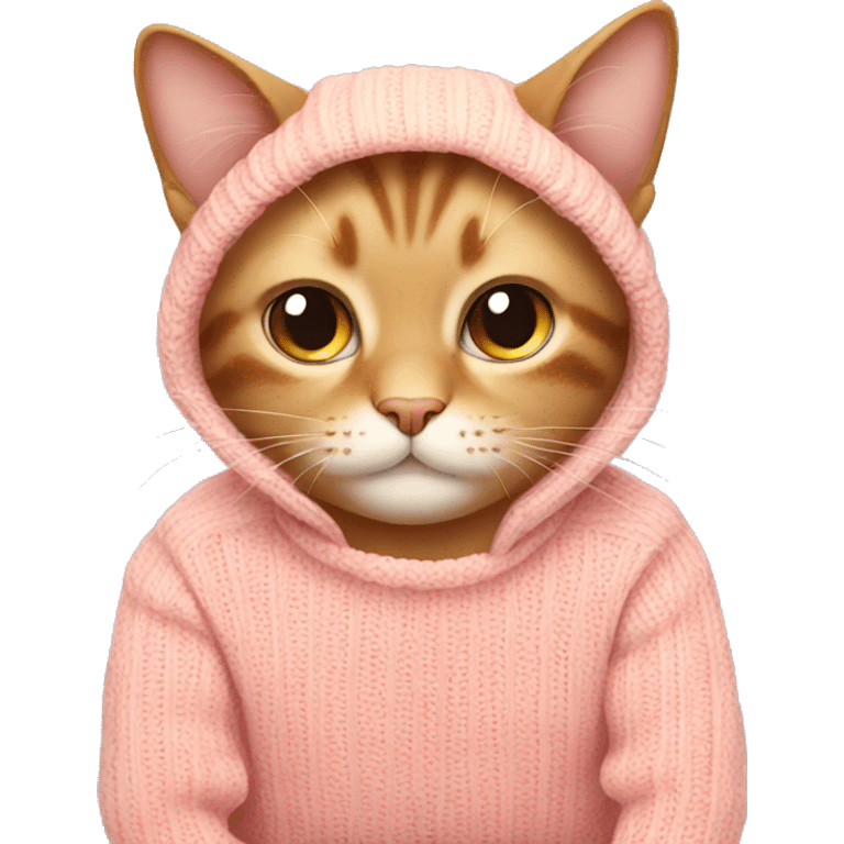 cat with jumper emoji