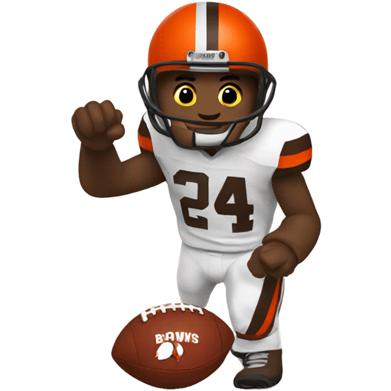 Cleveland browns emoji