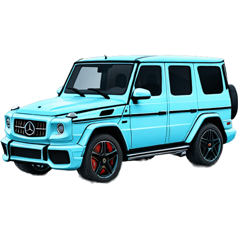 Baby Blue G Wagon AMG emoji