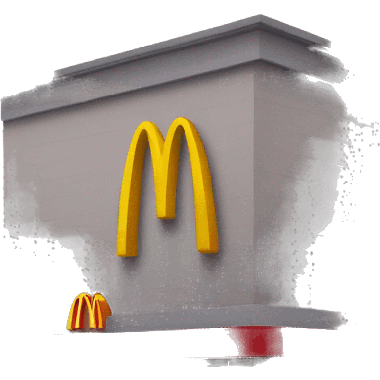 mcdonalds restaurant front emoji