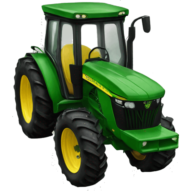 John Deere tractor emoji