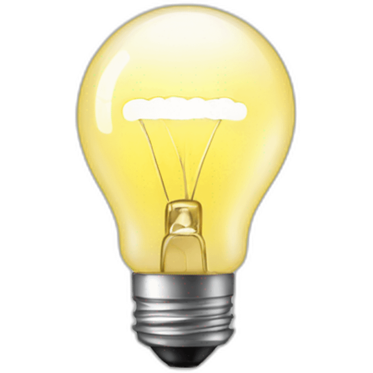 Someone who have a light bulb idea emoji