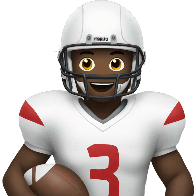 A man playing football  emoji