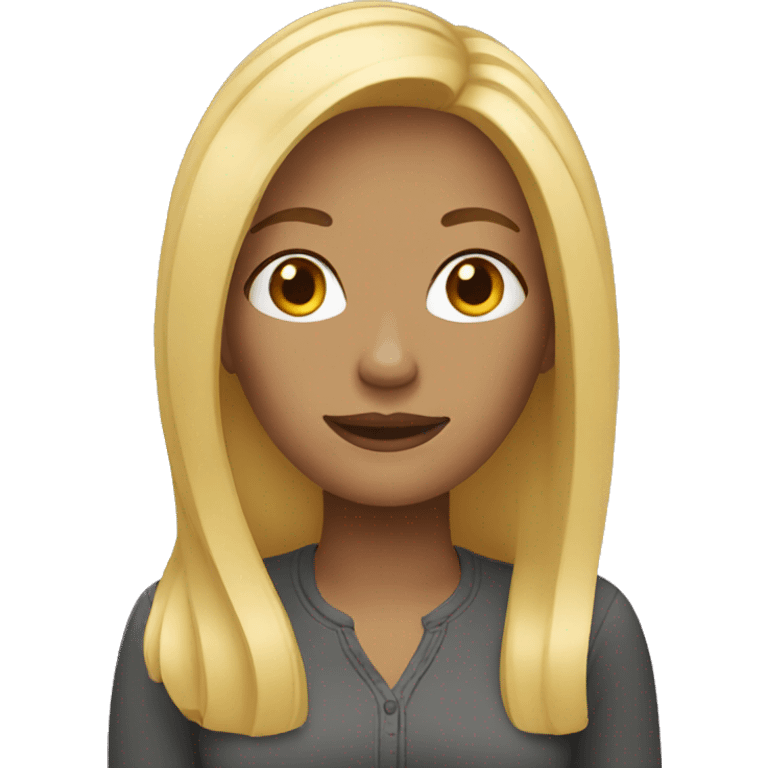 women with blonde hair emoji