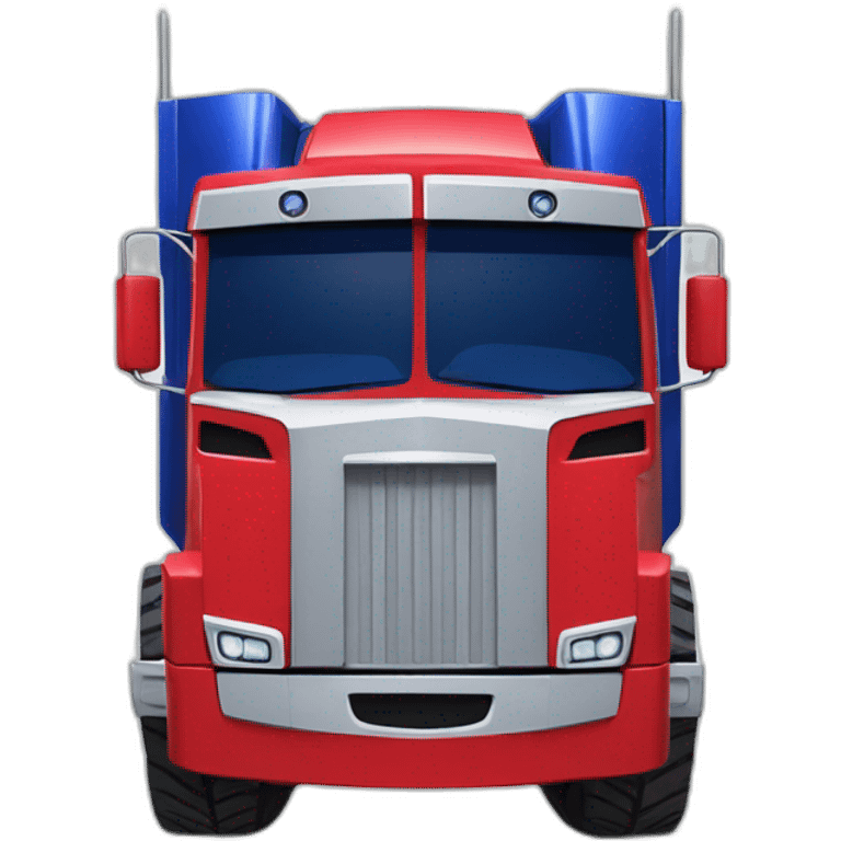 optimus prime not as a truck emoji