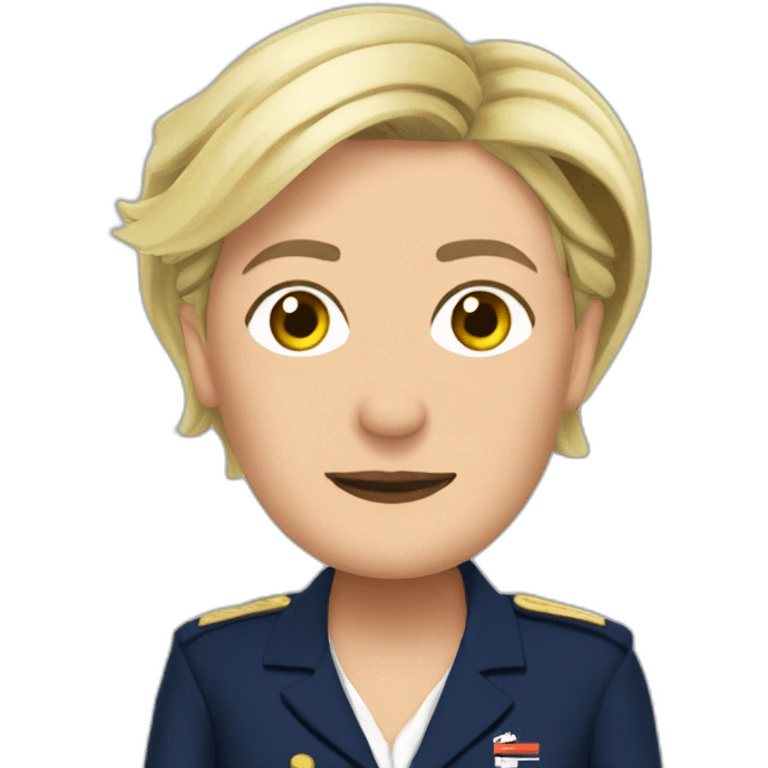 Marine le pen  emoji