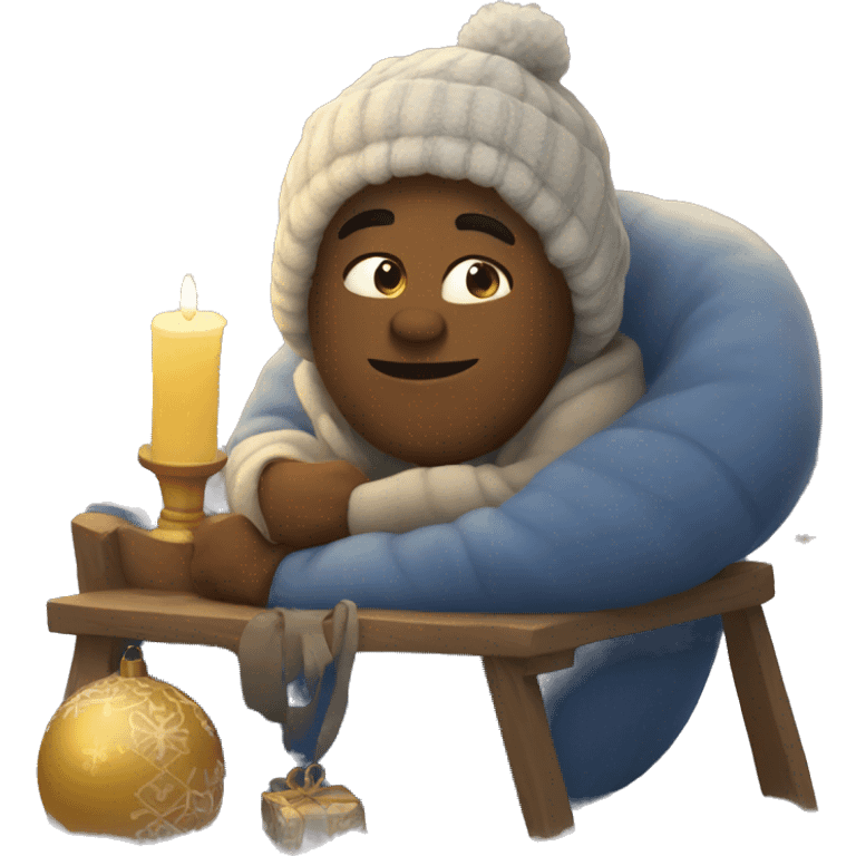 Cozy new year emoji