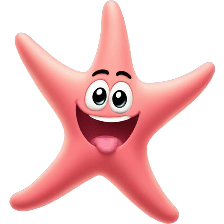 Twerking Patrick Starfish emoji