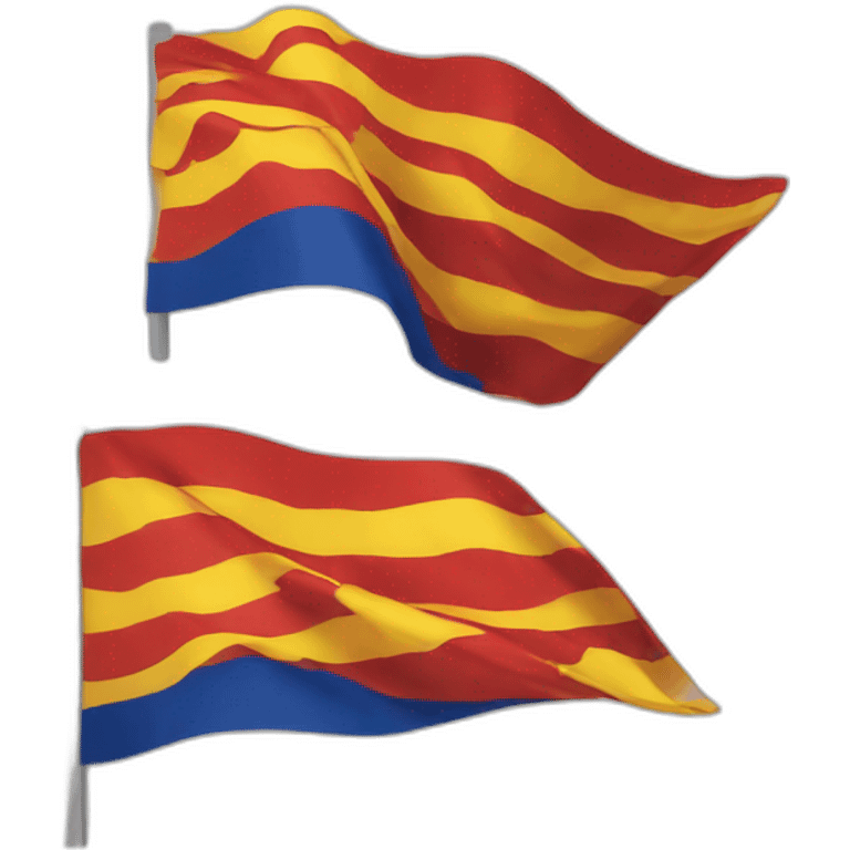 bandera catalana emoji