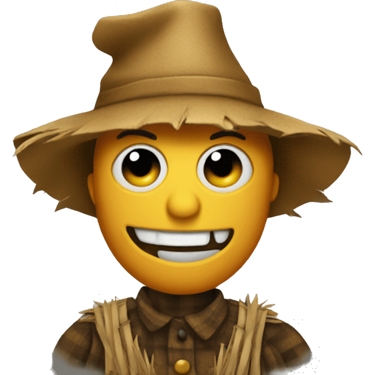 Scarecrow emoji